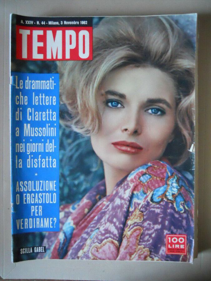 TEMPO magazine side cover Issue 44 3 November 1962