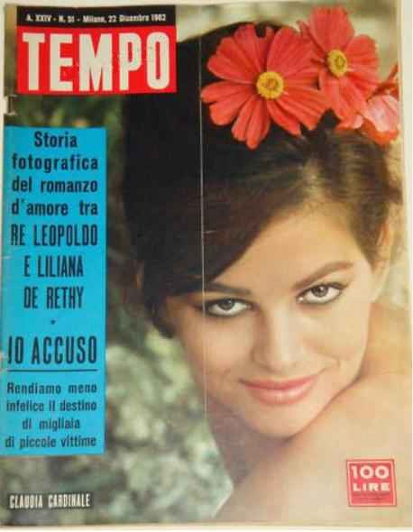 TEMPO magazine side cover Issue 51 22 December 1962
