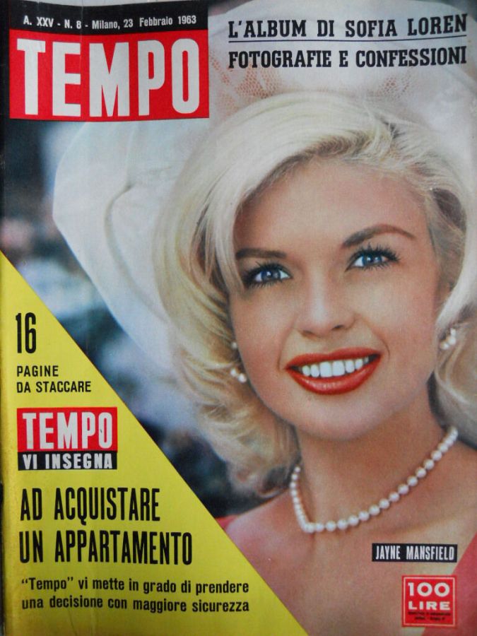 TEMPO magazine side cover Issue 8 23 February 1963