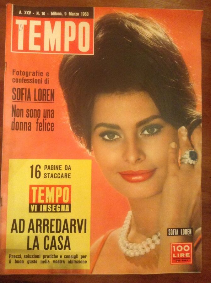 TEMPO magazine side cover Issue 10 9 March 1963