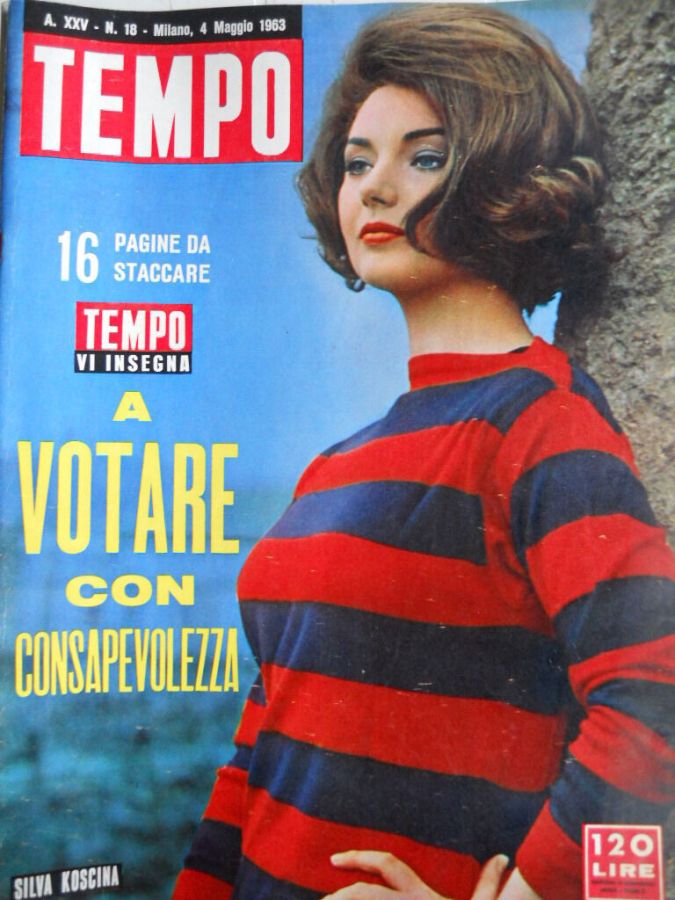 TEMPO magazine side cover Issue 18 4 May 1963