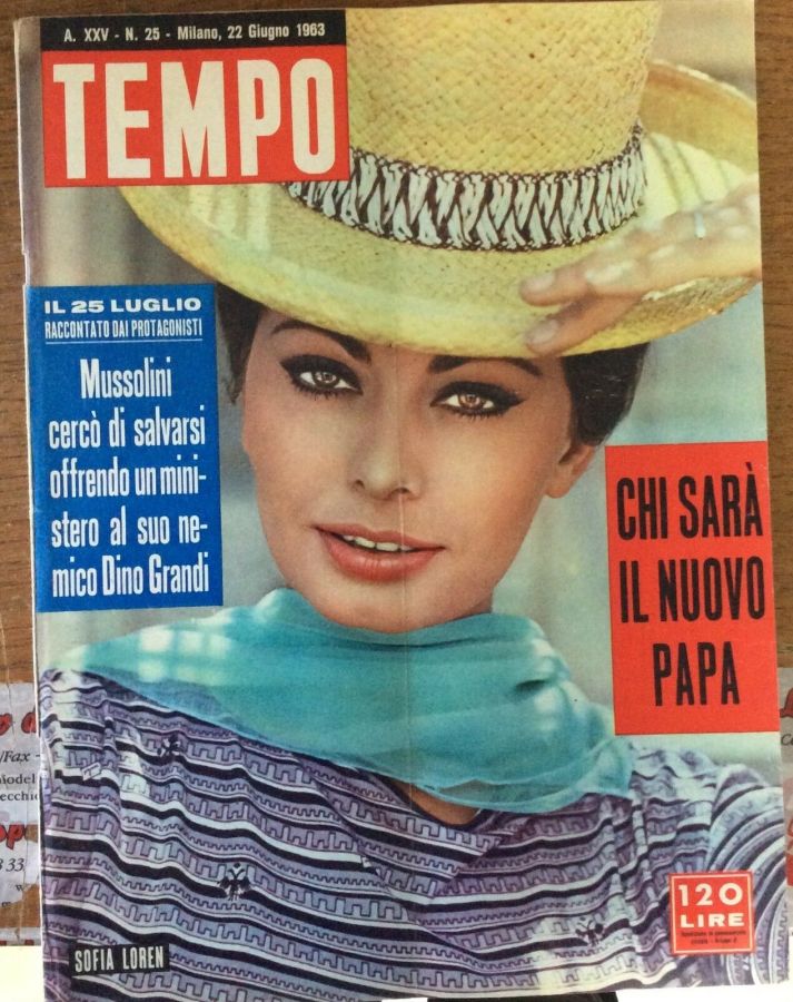 TEMPO magazine side cover Issue 25 22 June 1963