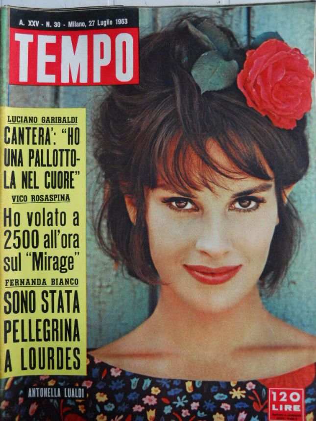 TEMPO magazine side cover Issue 30 27 July 1963
