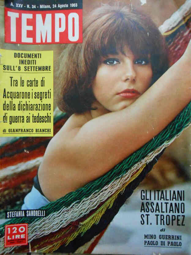 TEMPO magazine side cover Issue 34 24 August 1963