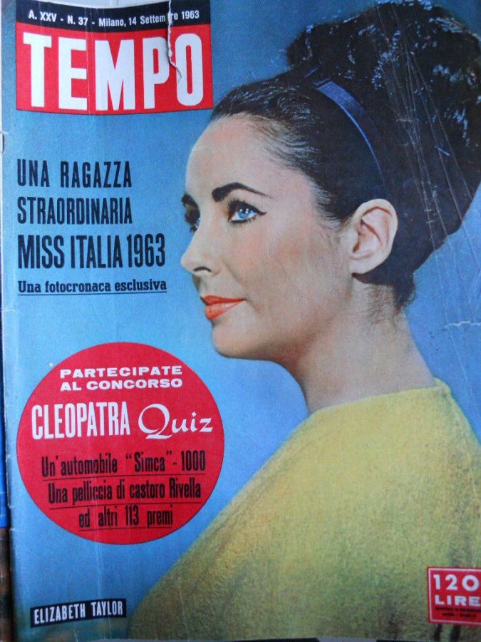TEMPO magazine side cover Issue 37 14 September 1963