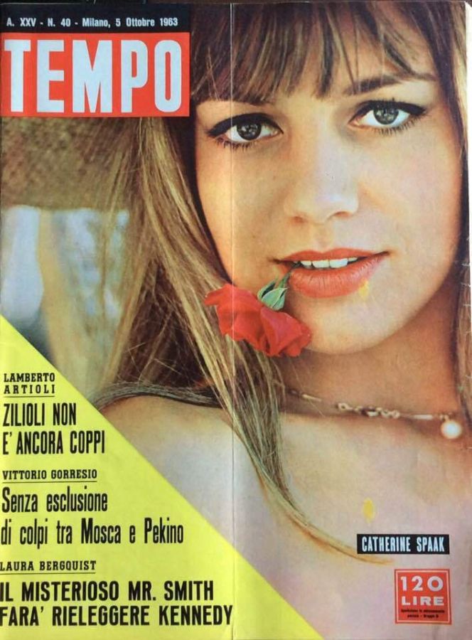TEMPO magazine side cover Issue 40 5 October 1963