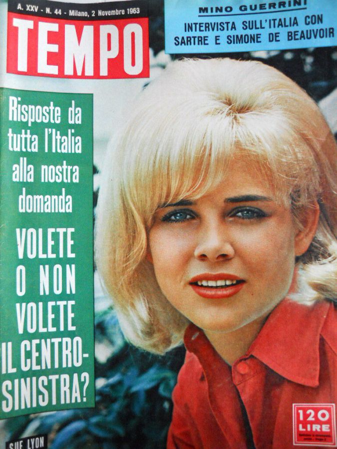 TEMPO magazine side cover Issue 44 2 November 1963