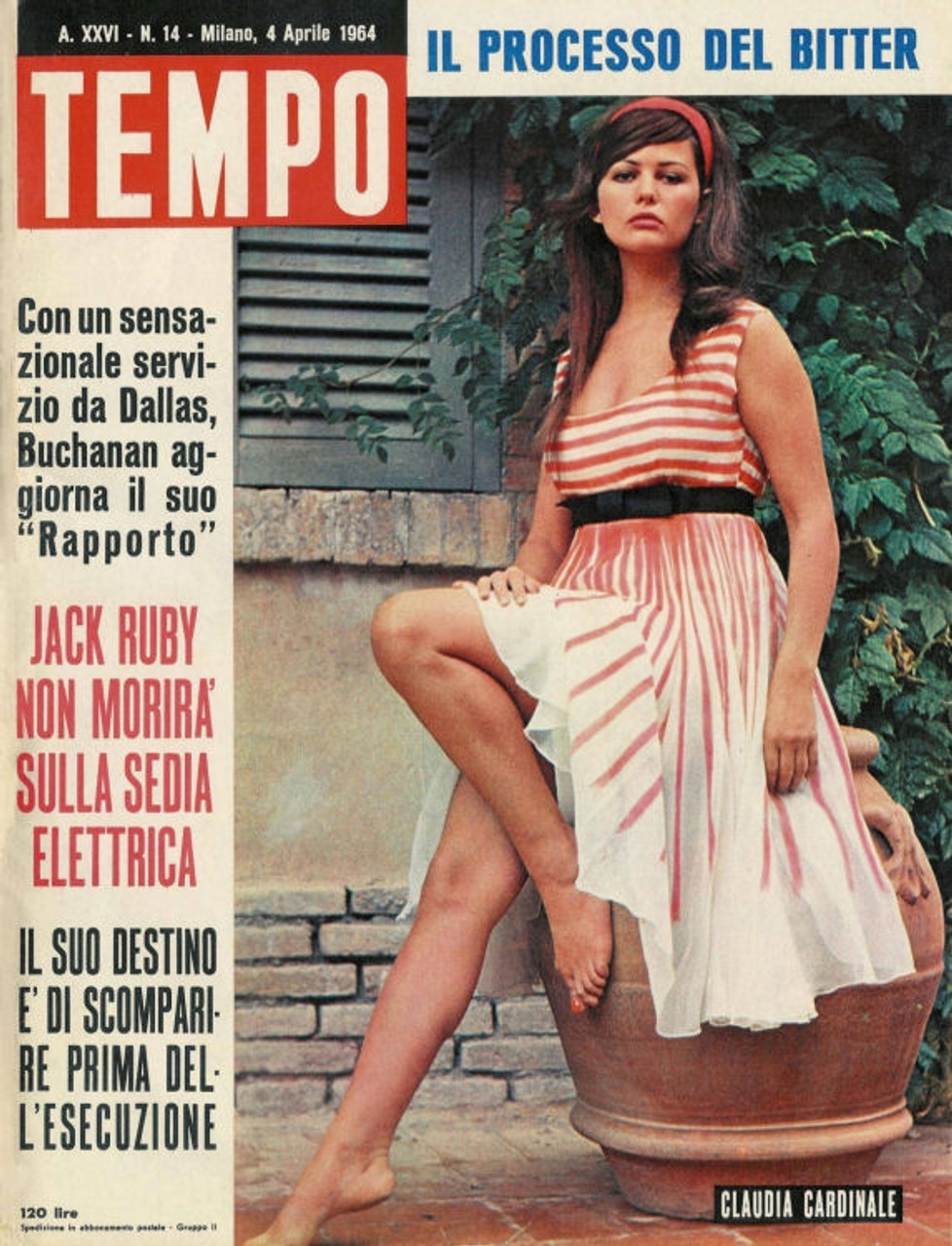 TEMPO magazine side cover Issue 14 4 April 1964