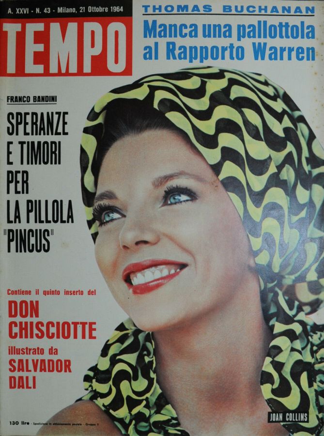 TEMPO magazine side cover Issue 43 21 October 1964