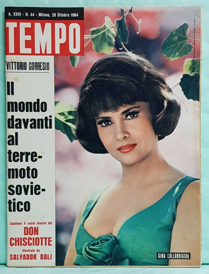TEMPO magazine side cover Issue 44 28 October 1964