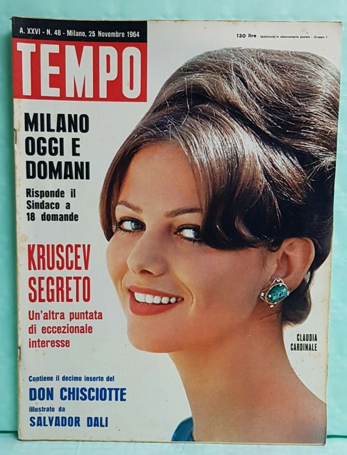 TEMPO magazine side cover Issue 48 25 November 1964