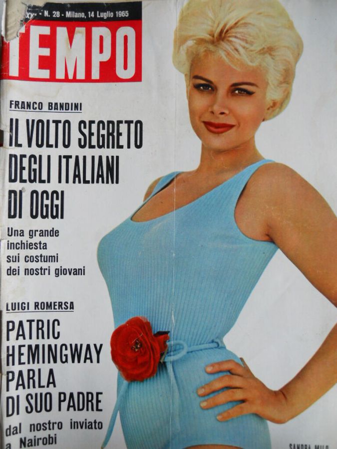 TEMPO magazine side cover Issue 28 14 July 1965