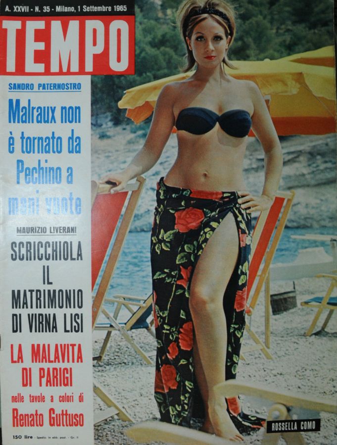 TEMPO magazine side cover Issue 35 1 September 1965