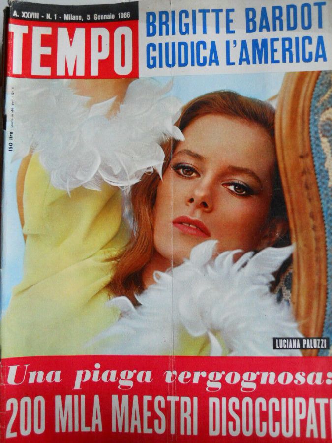 TEMPO magazine side cover Issue 1 5 January 1966