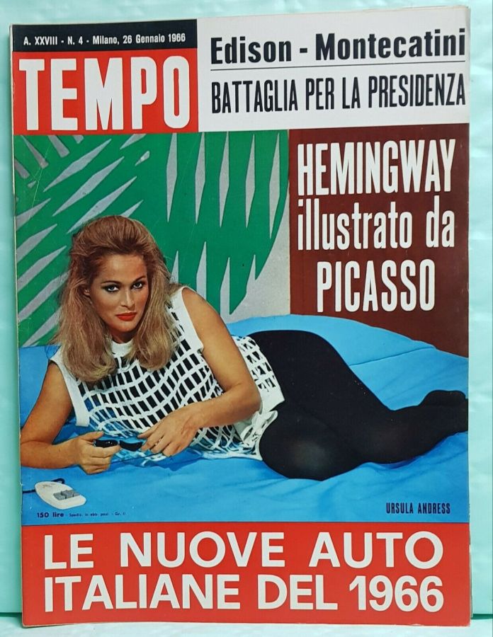 TEMPO magazine side cover Issue 4 26 January 1966