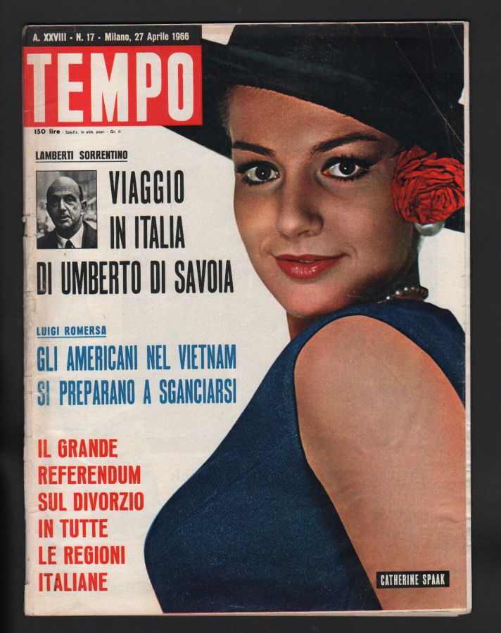 TEMPO magazine side cover Issue 17 27 April 1966