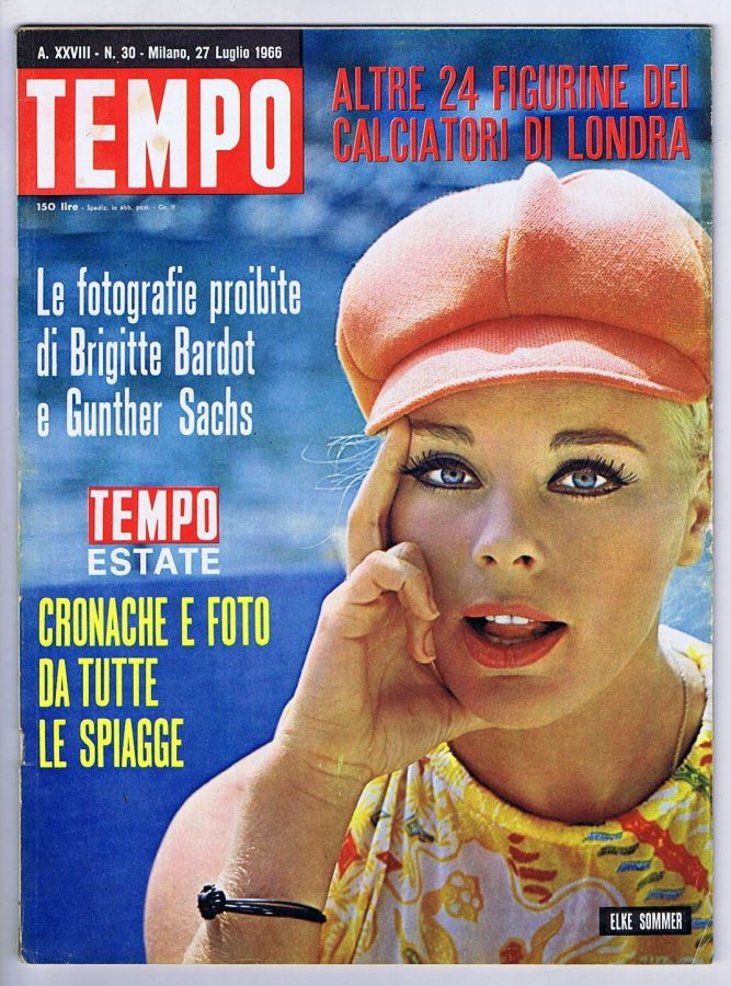 TEMPO magazine side cover Issue 30 27 July 1966