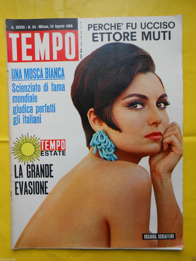 TEMPO magazine side cover Issue 34 24 August 1966