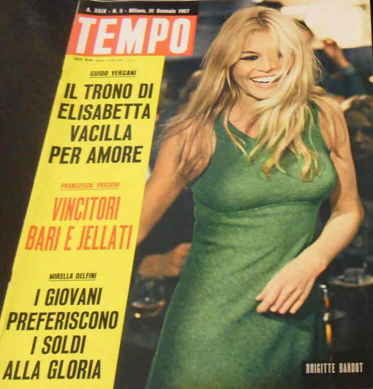 TEMPO magazine side cover Issue 5 31 January 1967
