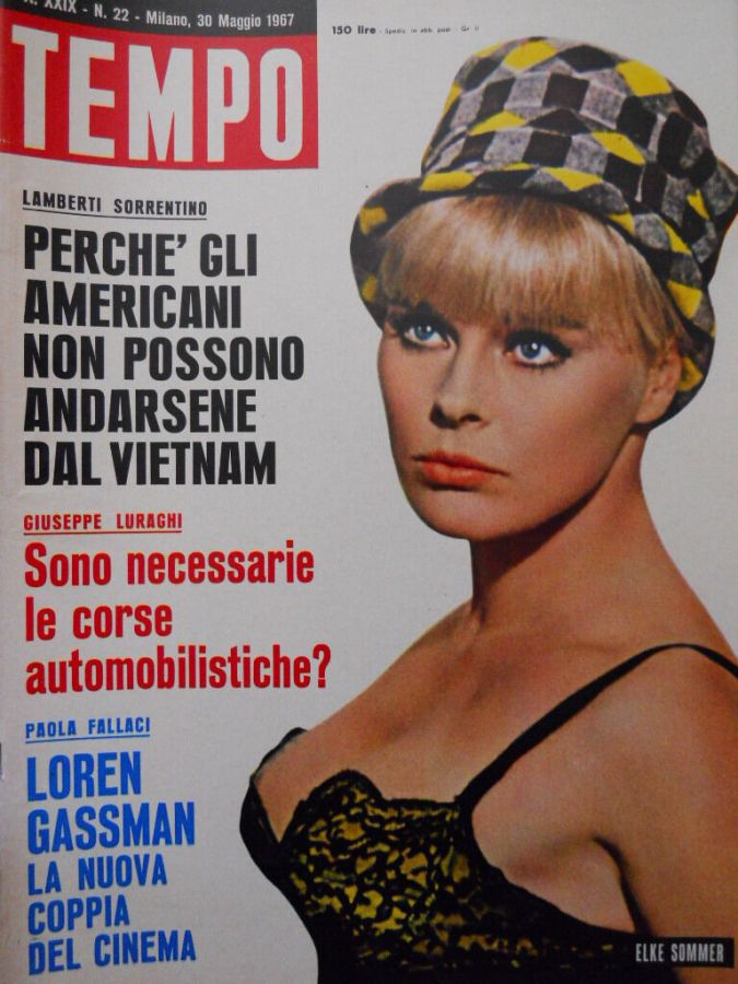 TEMPO magazine side cover Issue 22 30 May 1967