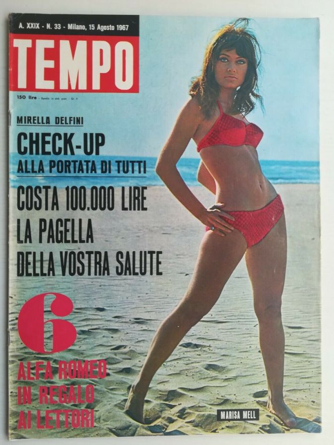 TEMPO magazine side cover Issue 33 15 August 1967
