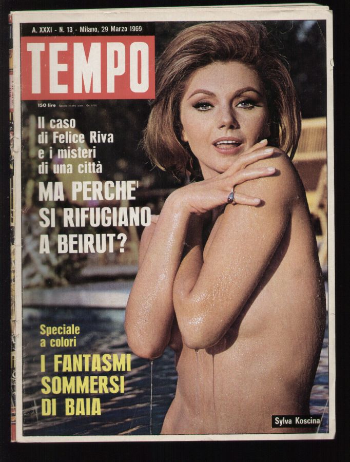 TEMPO magazine side cover Issue 13 29 March 1969