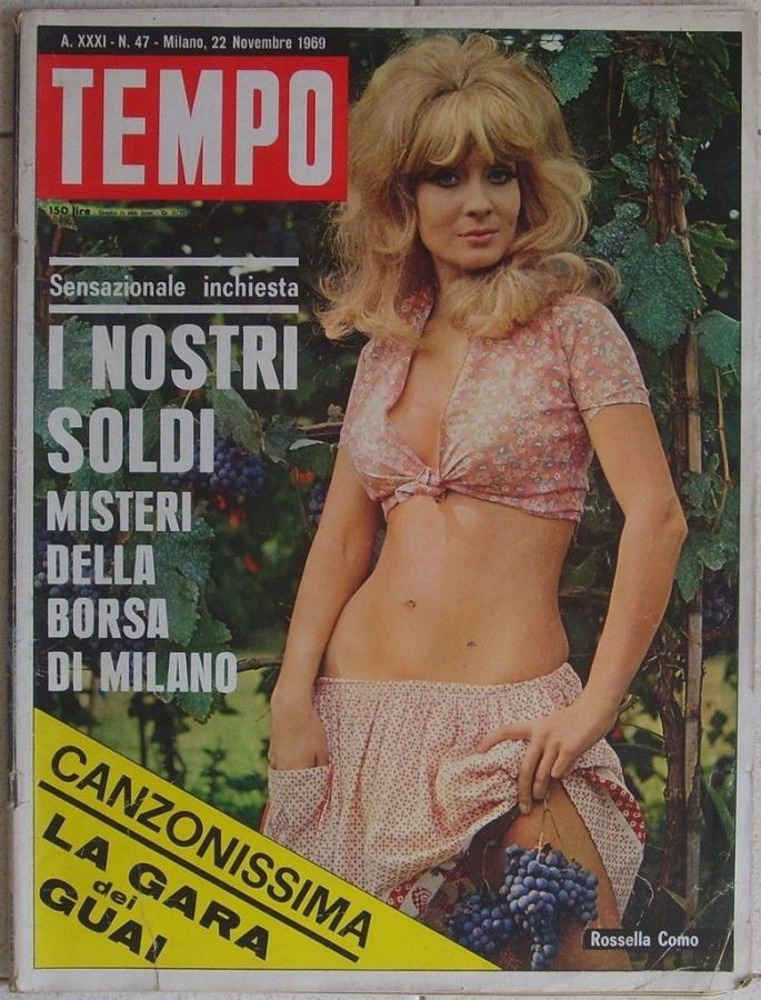 TEMPO magazine side cover Issue 47 22 November 1969