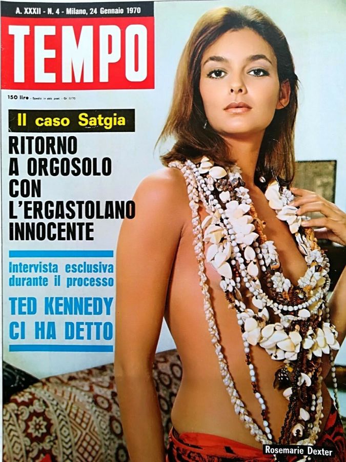 TEMPO magazine side cover Issue 4 24 January 1970