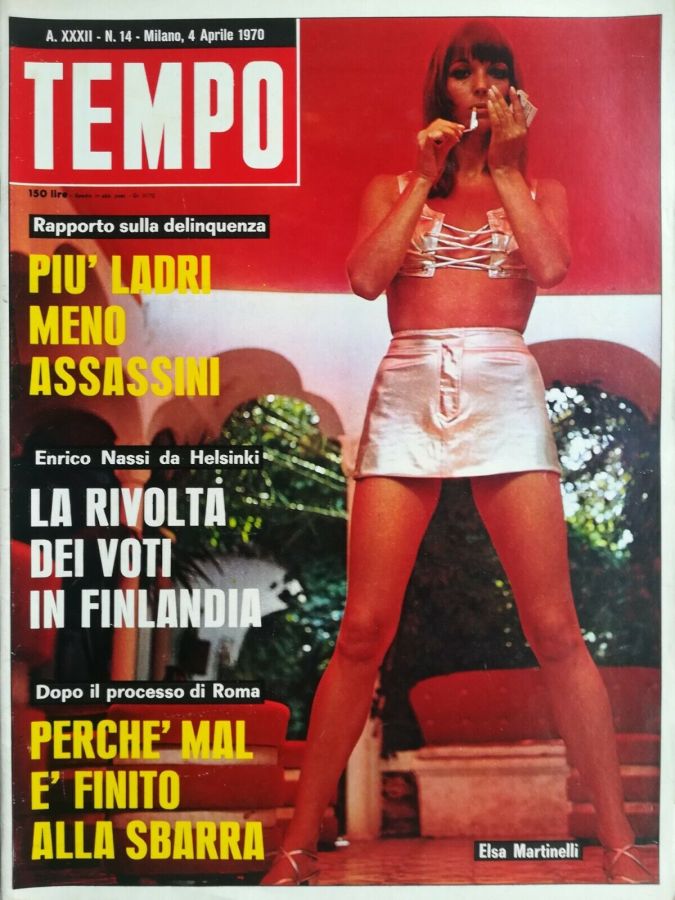 TEMPO magazine side cover Issue 14 4 April 1970