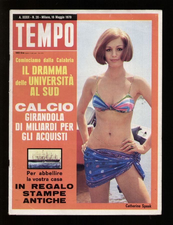 TEMPO magazine side cover Issue 20 16 May 1970