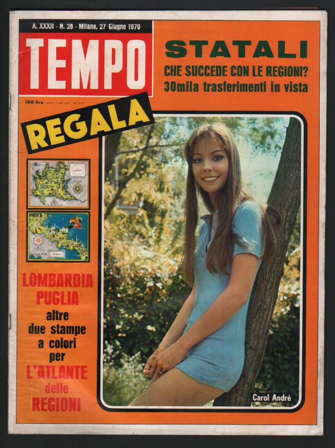 TEMPO magazine side cover Issue 26 27 June 1970