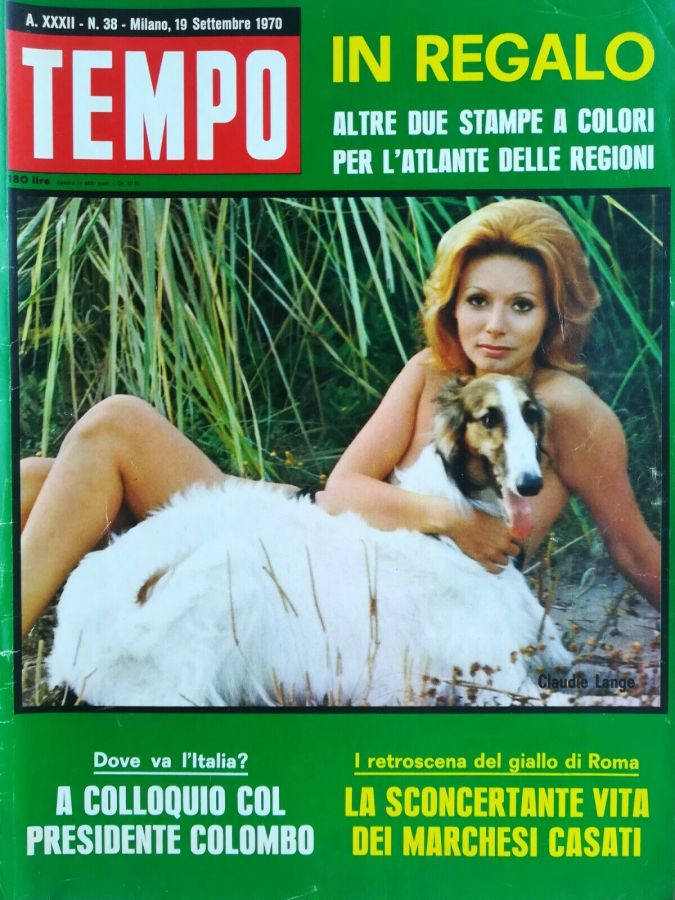 TEMPO magazine side cover Issue 38 19 September 1970