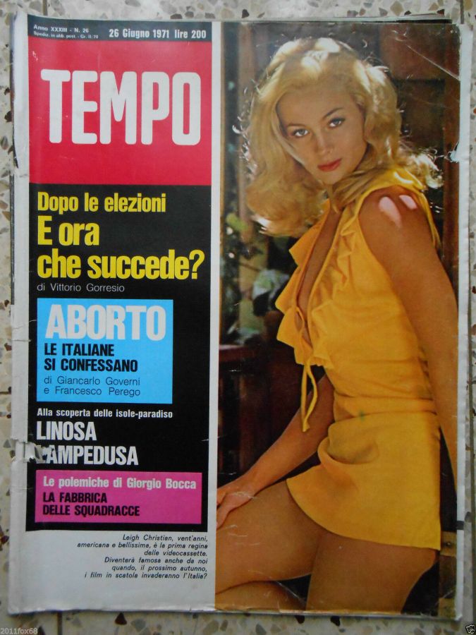 TEMPO magazine side cover Issue 26 26 June 1971