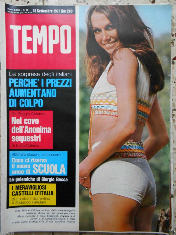 TEMPO magazine side cover Issue 38 18 September 1971