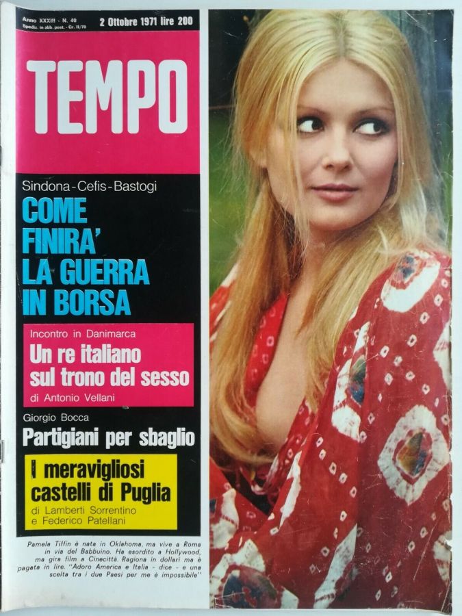 TEMPO magazine side cover Issue 40 2 October 1971