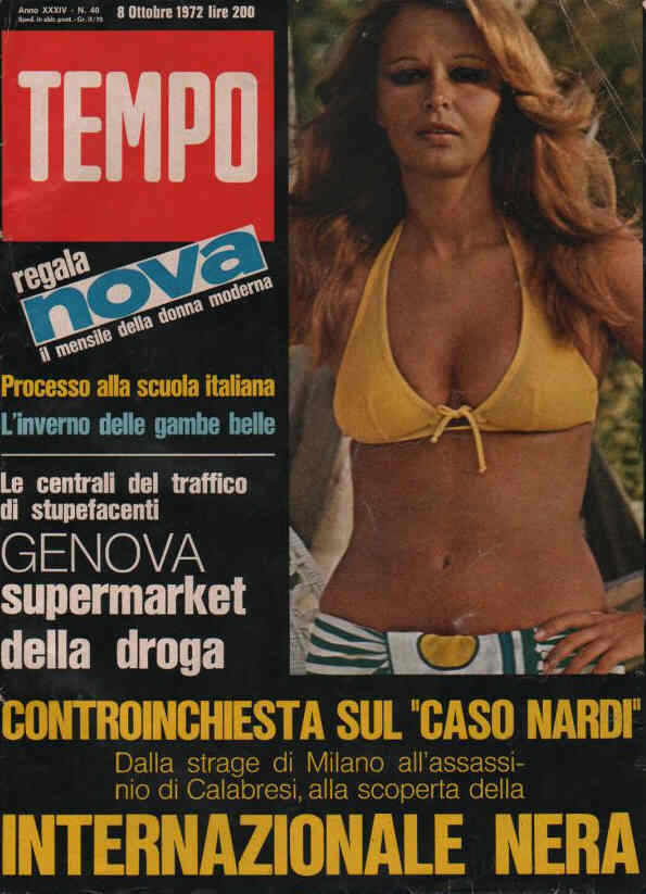 TEMPO magazine side cover Issue 40 8 October 1972