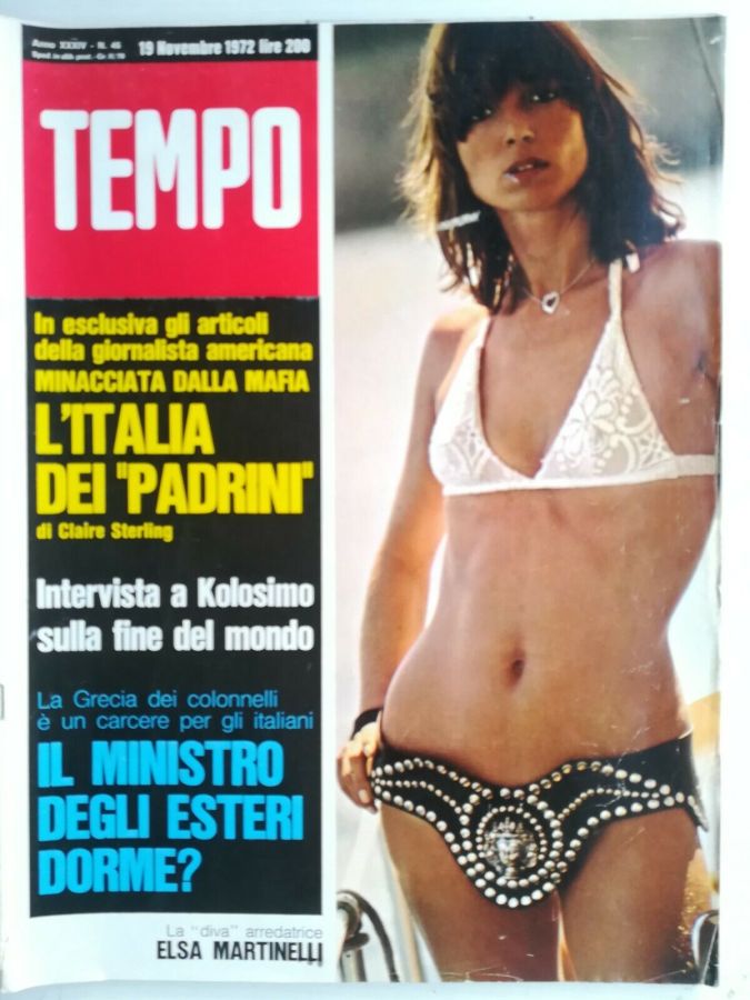 TEMPO magazine side cover Issue 46 19 November 1972