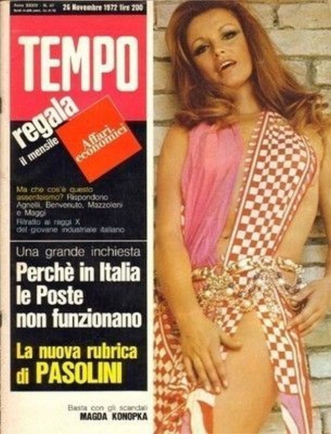 TEMPO magazine side cover 26 November 1972
