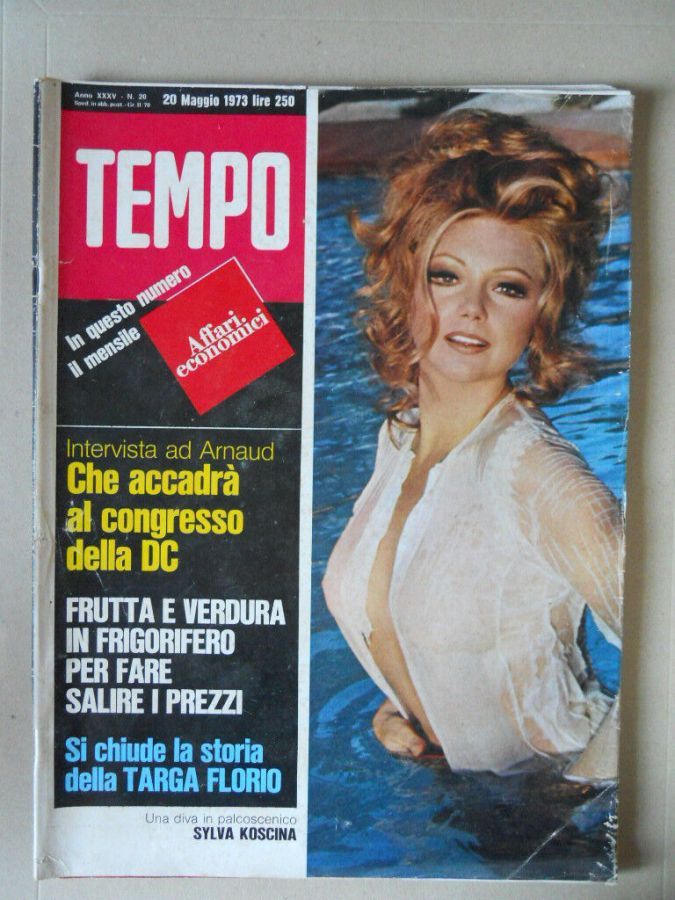 TEMPO magazine side cover Issue 20 20 May 1973