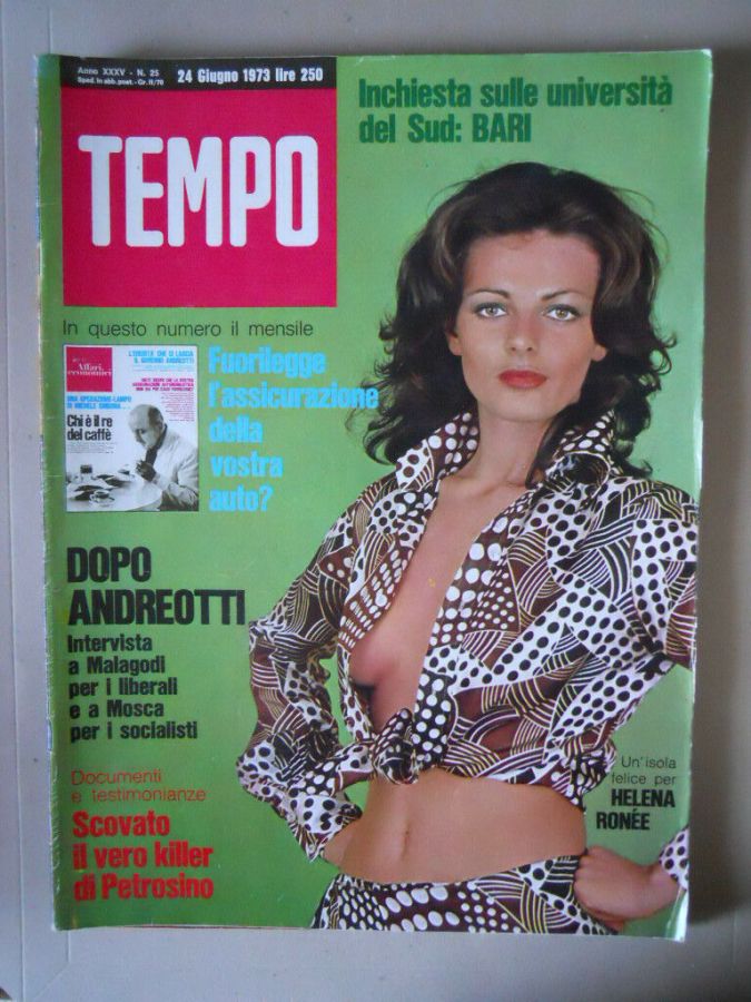 TEMPO magazine side cover Issue 25 24 June 1973