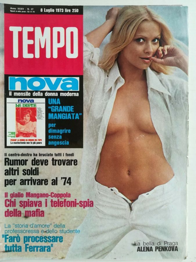 TEMPO magazine side cover Issue 27 8 July 1973