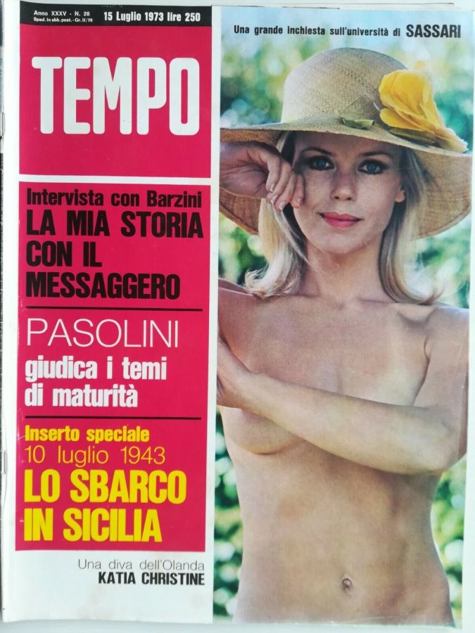 TEMPO magazine side cover Issue 28 15 July 1973