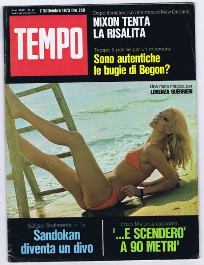 TEMPO magazine side cover 2 September 1973