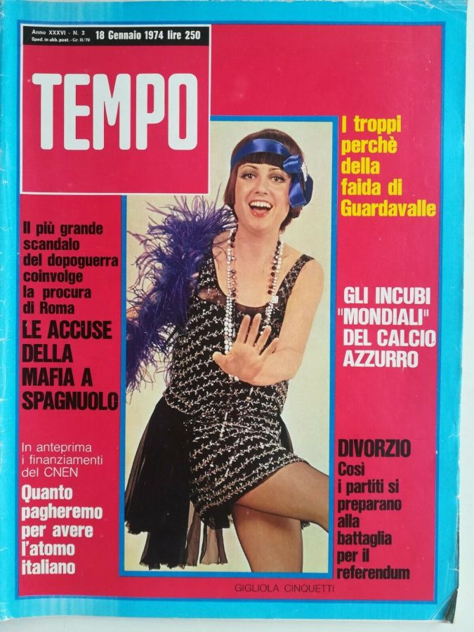 TEMPO magazine side cover Issue 3 18 January 1974