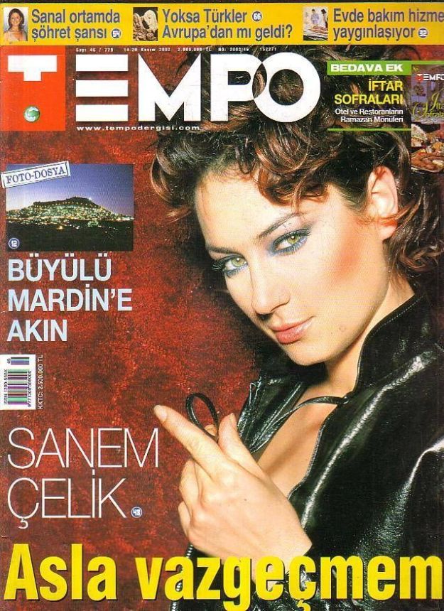 TEMPO TURKEY magazine side cover 14 November 2002