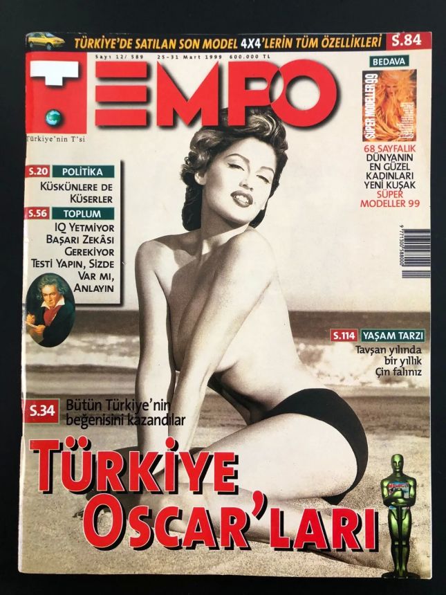 TEMPO TURKEY magazine side cover Issue 589 25 March 2009