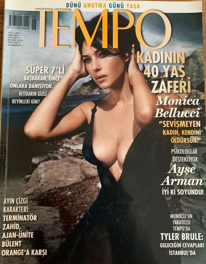 TEMPO TURKEY magazine side cover Issue 1105  July 2009