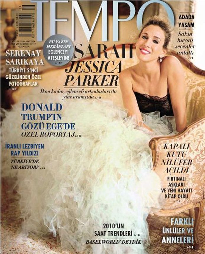 TEMPO TURKEY magazine side cover  May 2010