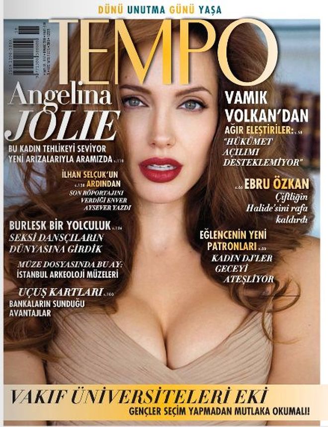 TEMPO TURKEY magazine side cover  July 2010