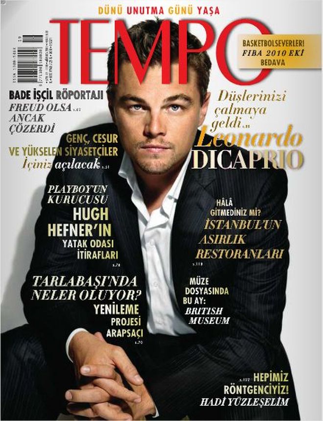 TEMPO TURKEY magazine side cover  August 2010